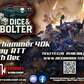 Dice & Bolter 40K RTT #8 @HobbyWorkshop  - 5th December